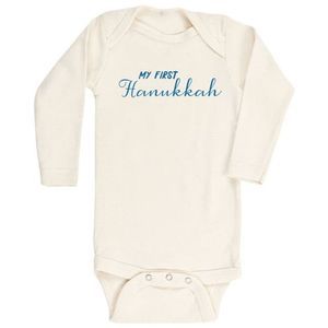 "My First Hanukkah" Onesie
